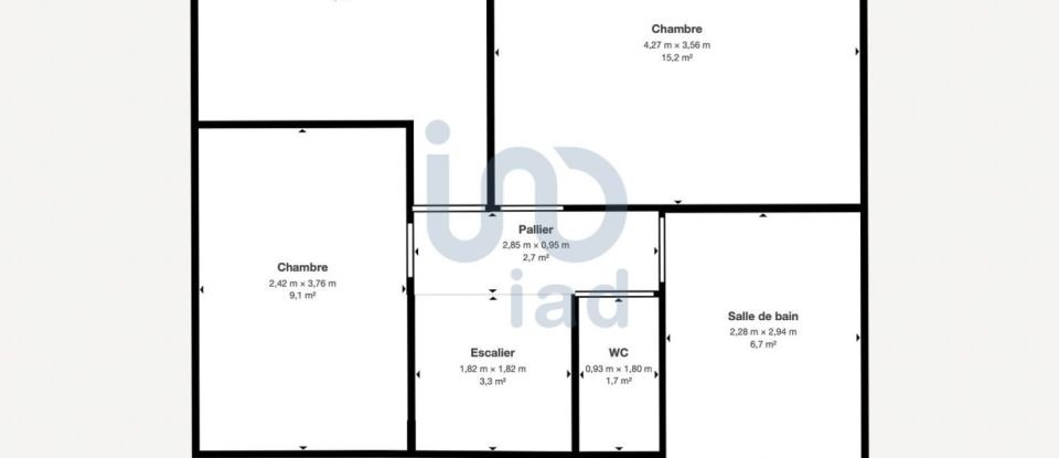 Maison 4 pièces de 83 m² à Évry-Grégy-sur-Yerre (77166)