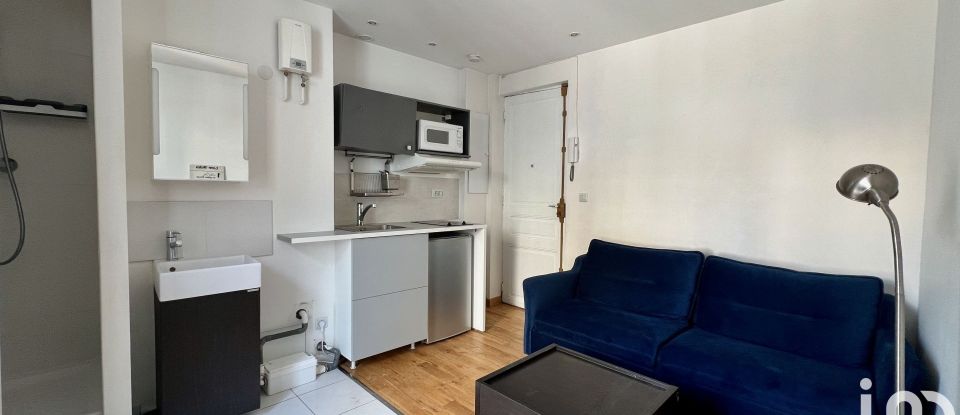 Appartement 1 pièce de 11 m² à Paris (75018)