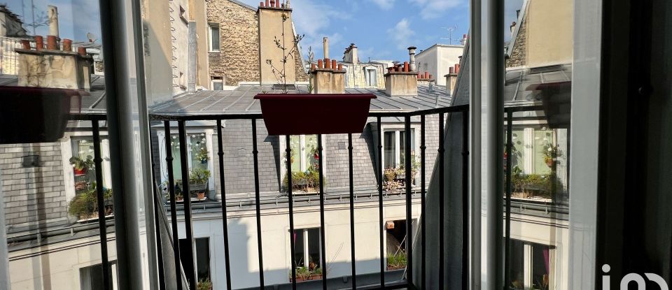 Appartement 1 pièce de 11 m² à Paris (75018)