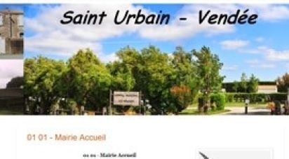 Land of 872 m² in Saint-Urbain (85230)