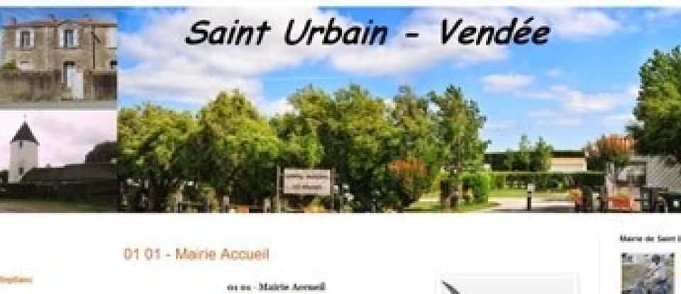 Land of 872 m² in Saint-Urbain (85230)