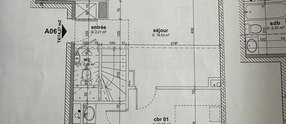 Duplex 4 pièces de 75 m² à Pont-Sainte-Maxence (60700)