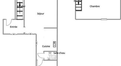 Duplex 3 rooms of 48 m² in Dreux (28100)