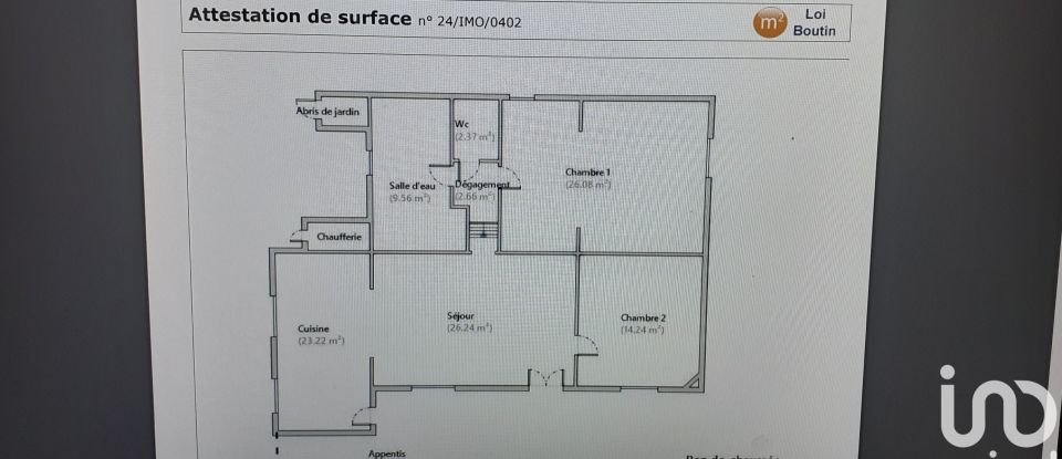 Maison traditionnelle 4 pièces de 200 m² à Sargé-lès-le-Mans (72190)