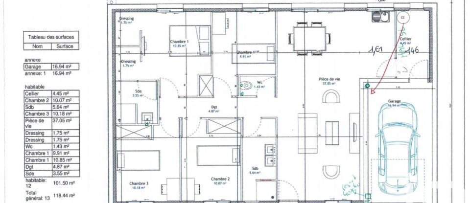 Maison 5 pièces de 101 m² à Saint-Julien-des-Landes (85150)