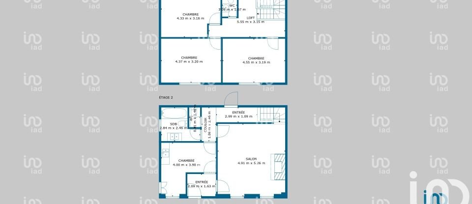 Maison 4 pièces de 108 m² à Nannay (58350)