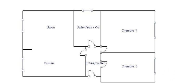 Apartment 2 rooms of 41 m² in Vitry-sur-Seine (94400)