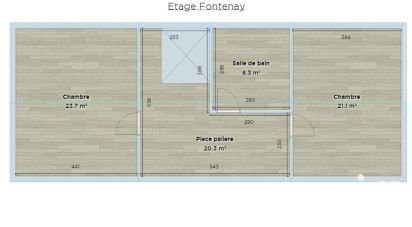 Maison traditionnelle 5 pièces de 90 m² à Fontenay-sur-Eure (28630)