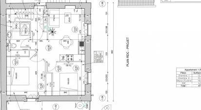 Appartement 3 pièces de 48 m² à Saint-Malo (35400)