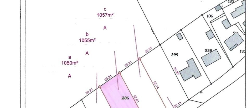 Terrain de 1 055 m² à Coudroy (45260)