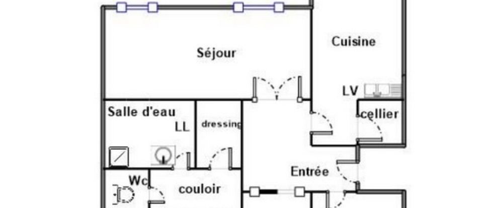 Appartement 4 pièces de 84 m² à Créteil (94000)