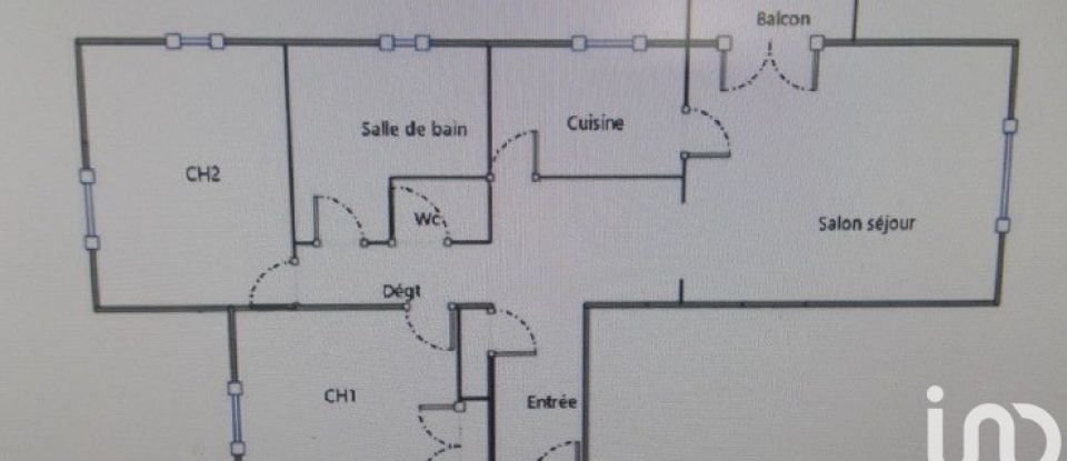 Appartement 3 pièces de 71 m² à Pornic (44210)