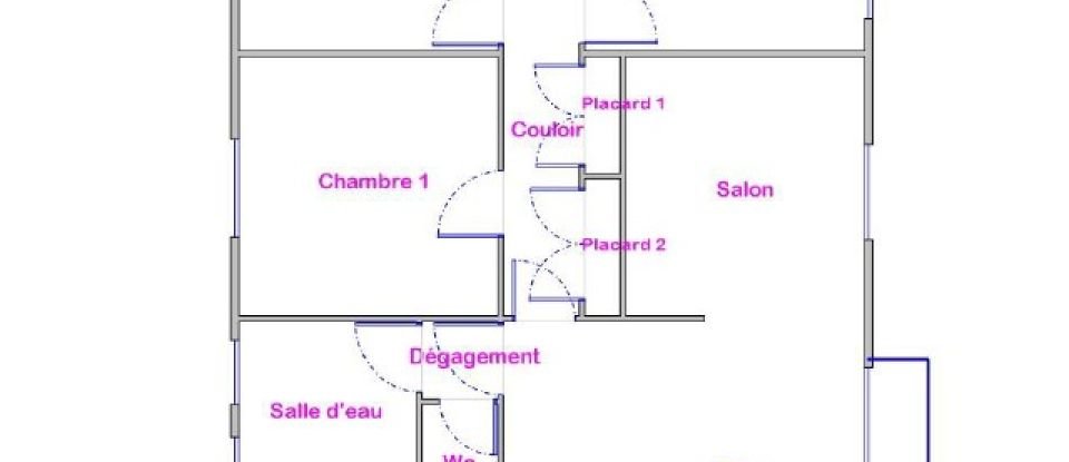 Appartement 5 pièces de 78 m² à Le Mans (72000)