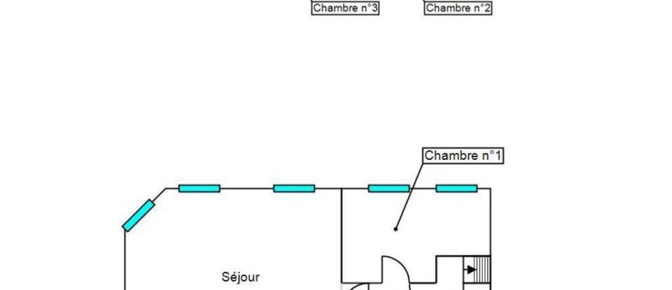 Duplex 6 rooms of 119 m² in Reims (51100)