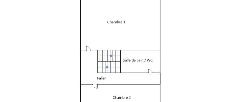 Town house 3 rooms of 94 m² in Ruffec (16700)