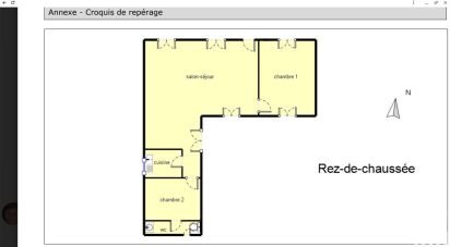 Châlet 3 pièces de 54 m² à Nargis (45210)