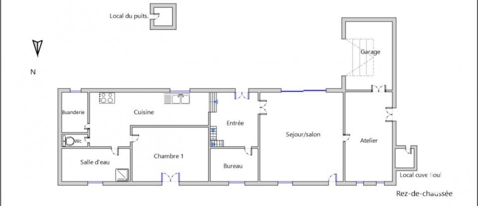 Maison de campagne 6 pièces de 177 m² à Vélines (24230)