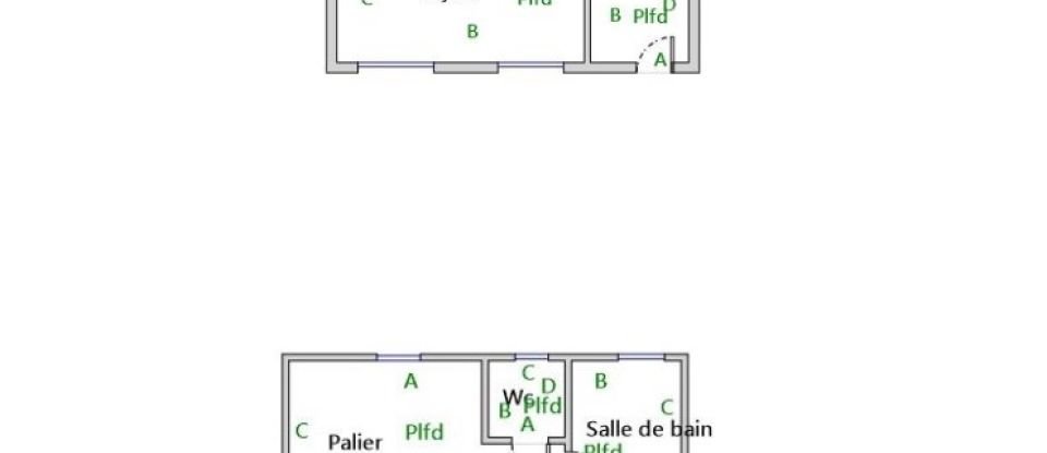 Town house 9 rooms of 233 m² in Chef-Boutonne (79110)