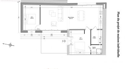 Maison 2 pièces de 36 m² à Nantes (44300)