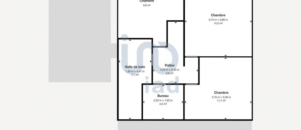 Maison 6 pièces de 135 m² à Wissous (91320)