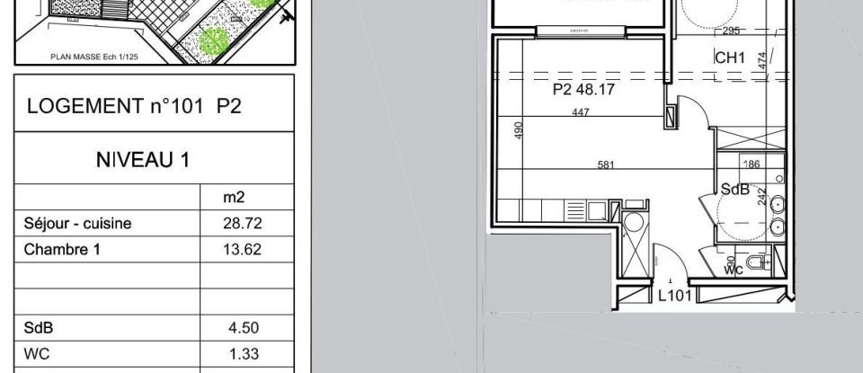 Appartement 3 pièces de 75 m² à Nîmes (30000)