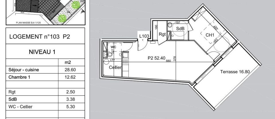 Appartement 3 pièces de 75 m² à Nîmes (30000)