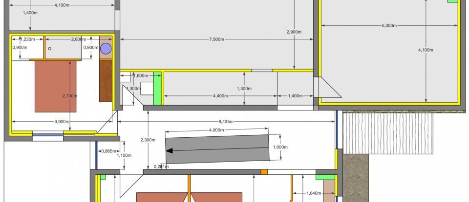 Architect house 6 rooms of 222 m² in Coaraze (06390)