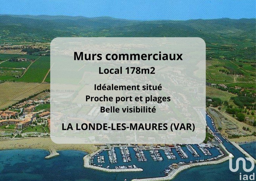 Murs commerciaux de 178 m² à La Londe-les-Maures (83250)