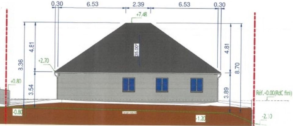 Maison traditionnelle 6 pièces de 129 m² à Gien (45500)