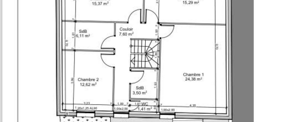 Terrain de 308 m² à Taissy (51500)