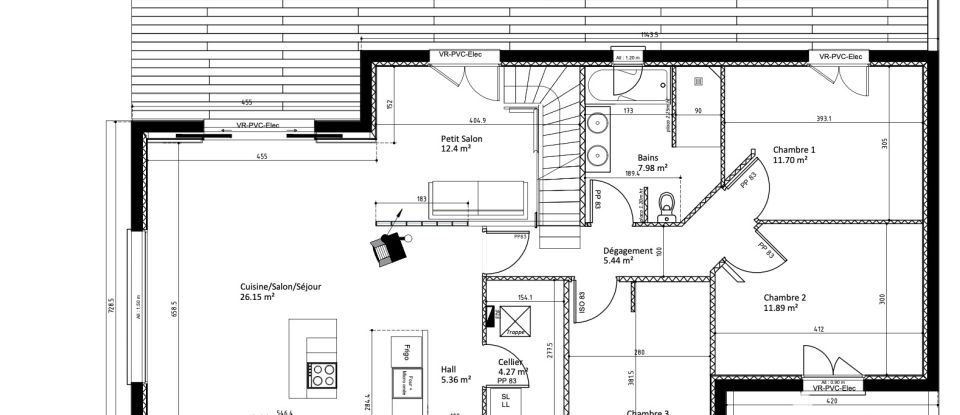 Maison 7 pièces de 155 m² à Gradignan (33170)