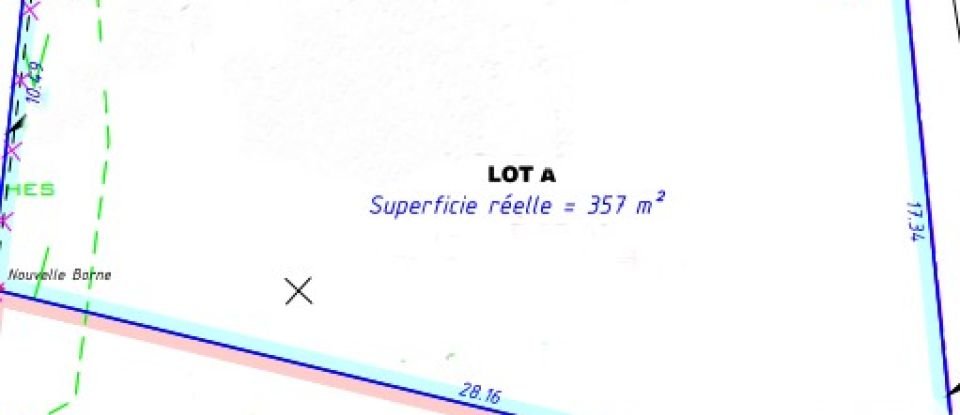 Terrain de 357 m² à Saint-Benoît (97437)