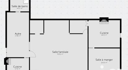 House 5 rooms of 186 m² in Les Billaux (33500)