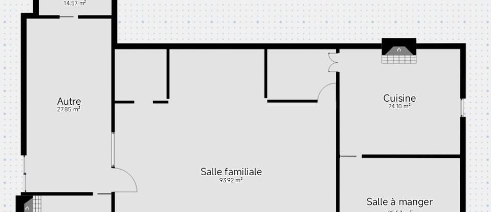 House 5 rooms of 186 m² in Les Billaux (33500)