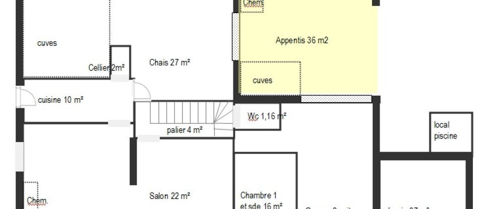 Maison traditionnelle 8 pièces de 198 m² à Saint-Germain-du-Puch (33750)