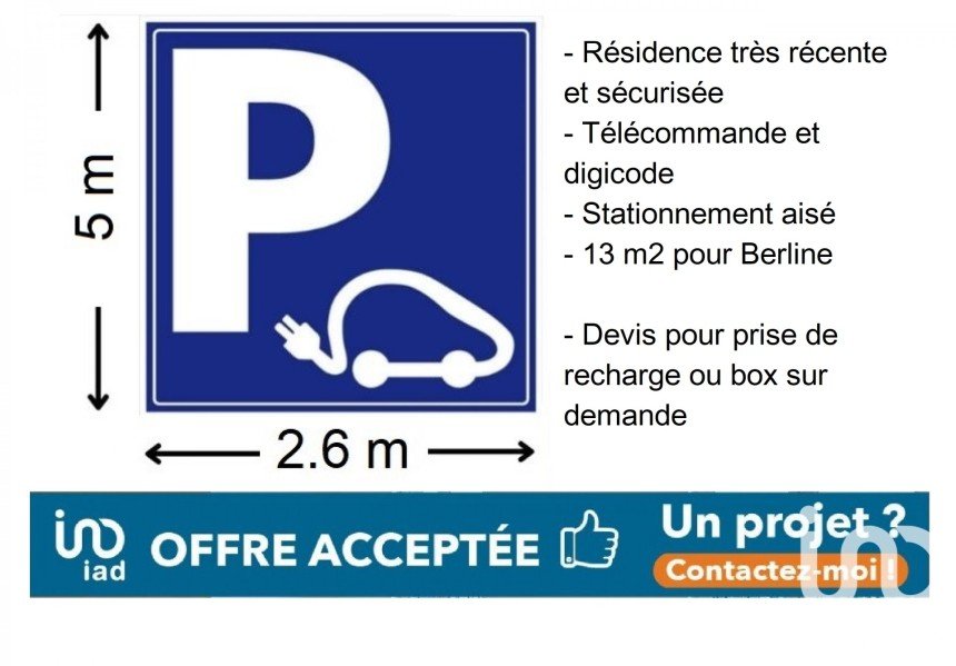 Parking/garage/box de 13 m² à Nanterre (92000)