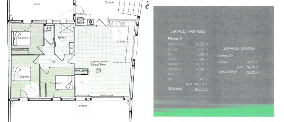 Maison traditionnelle 4 pièces de 87 m² à Saint-Hilaire-de-Riez (85270)