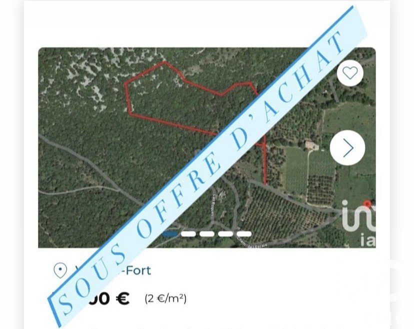 Agricultural land of 6,050 m² in Viols-le-Fort (34380)