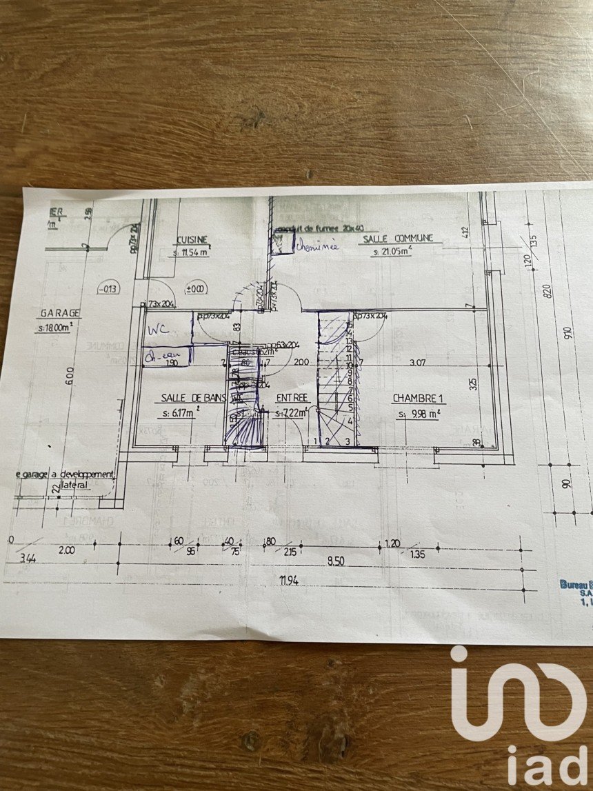 Maison traditionnelle 4 pièces de 79 m² à Villiers-au-Bouin (37330)