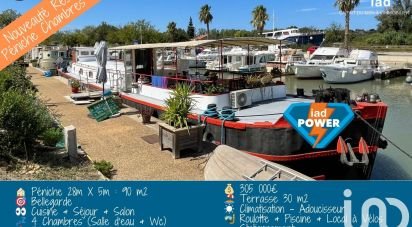 House boat 6 rooms of 90 m² in Bellegarde (30127)