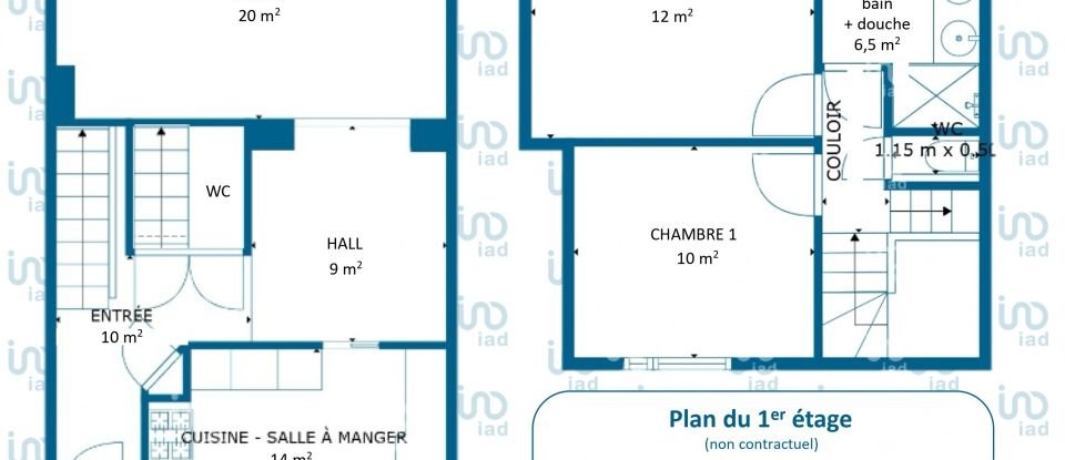 Maison 5 pièces de 82 m² à Aulnay-sous-Bois (93600)