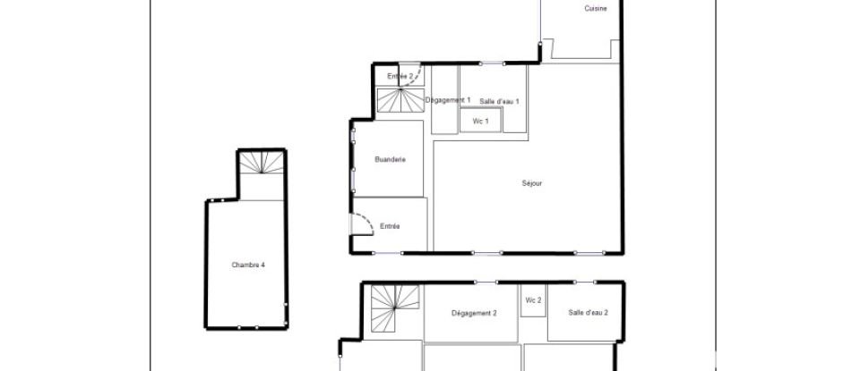 Maison traditionnelle 7 pièces de 170 m² à Fontenay-lès-Briis (91640)