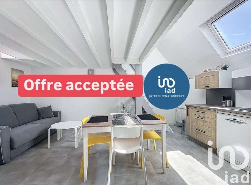 Duplex 2 pièces de 33 m² à Quiberon (56170)