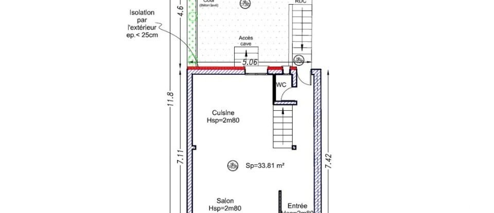 Maison 5 pièces de 105 m² à Fontenay-sous-Bois (94120)