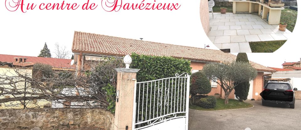 Maison traditionnelle 5 pièces de 92 m² à Davézieux (07430)