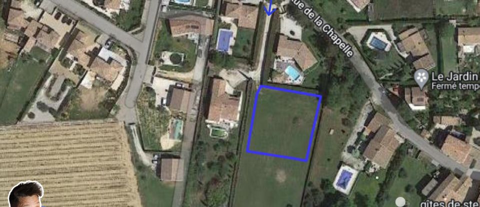 Land of 1,180 m² in Garrigues-Sainte-Eulalie (30190)