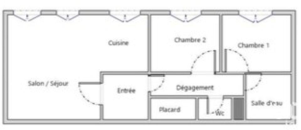 Appartement 3 pièces de 68 m² à Pontault-Combault (77340)