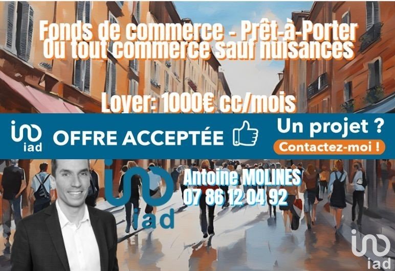 Retail property of 40 m² in Toulouse (31000)