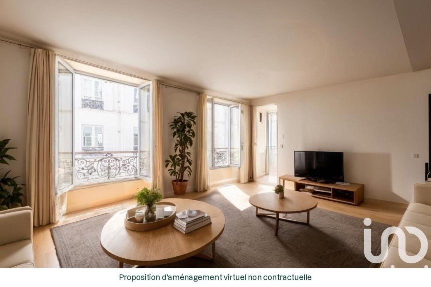 Appartement 3 pièces de 64 m² à Paris (75009)