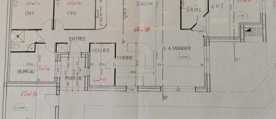 Maison 4 pièces de 114 m² à Villedoux (17230)